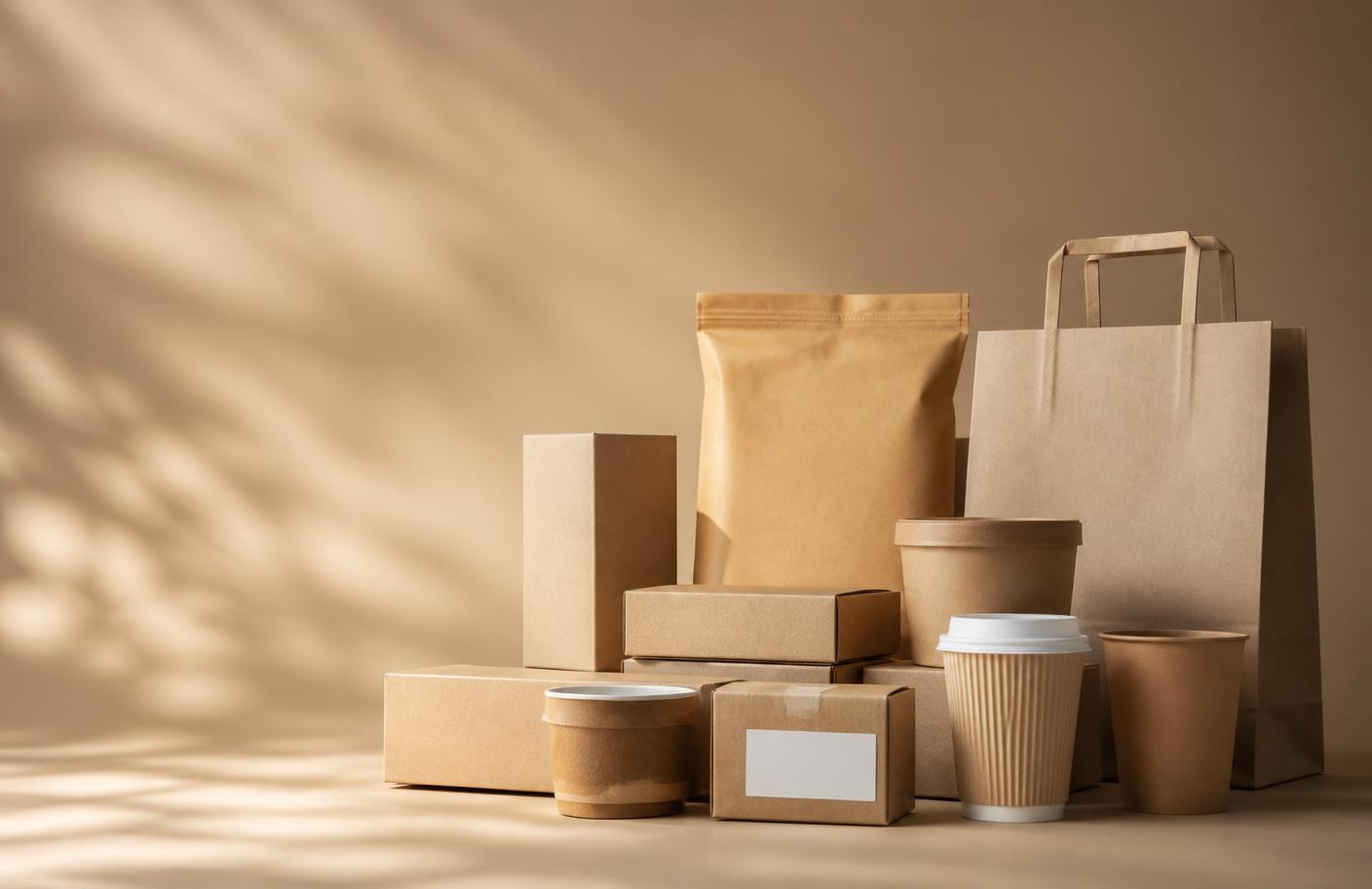 Kraft boxes, cups, bags and mailers from BrandBox Thailand